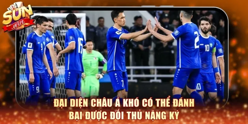 Đại diện châu Á khó có thể đánh bại được đối thủ nặng ký